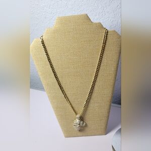 Gold-plated chain, for men, 24 inches long